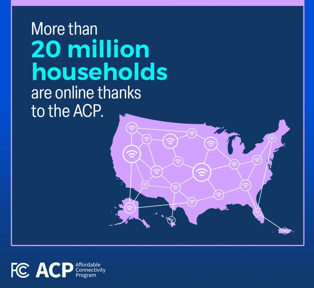 Affordable connectivity program households online